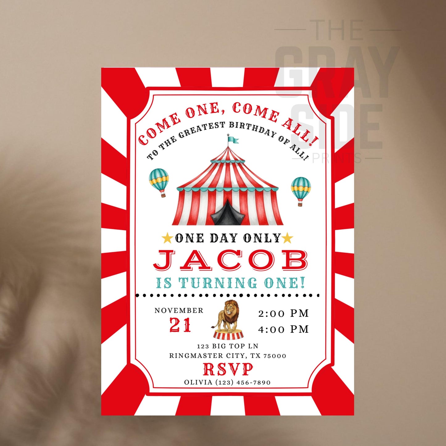 Come One Come All Carnival Birthday Invitation Carnival Invite Circus Birthday Invitation Circus Invite Boys Circus Birthday Invite