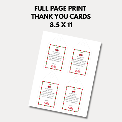 Oh What Fun It Is To Be One Birthay Invitation