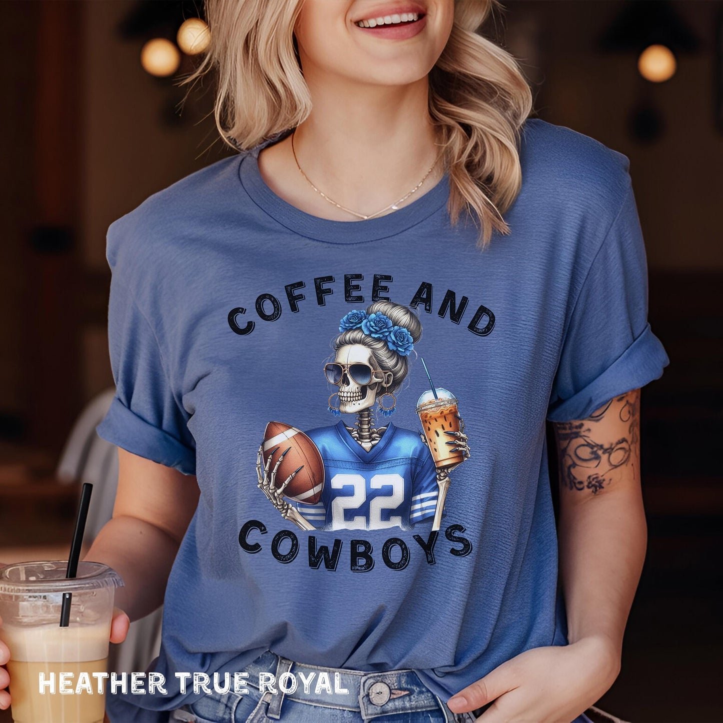 Bella Canvas Cowboys Shirt Womens Shirt Dallas Cowboys Tee Texas Football Shirt Game Day Shirt Sunday Football Dallas Cowboys Tailgate Tee