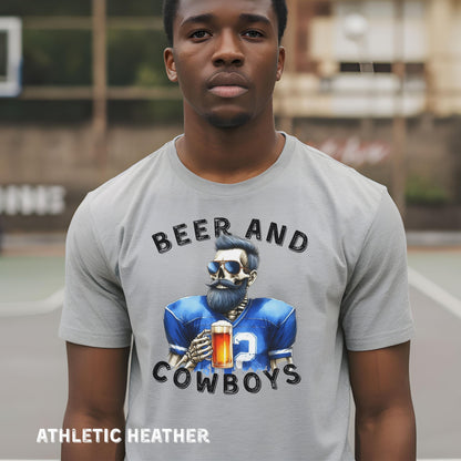 Bella Canvas Cowboys Shirt Mens Shirt Dallas Cowboys Tee Texas Football Shirt Game Day Shirt Sunday Football Dallas Cowboys Tailgate Tee