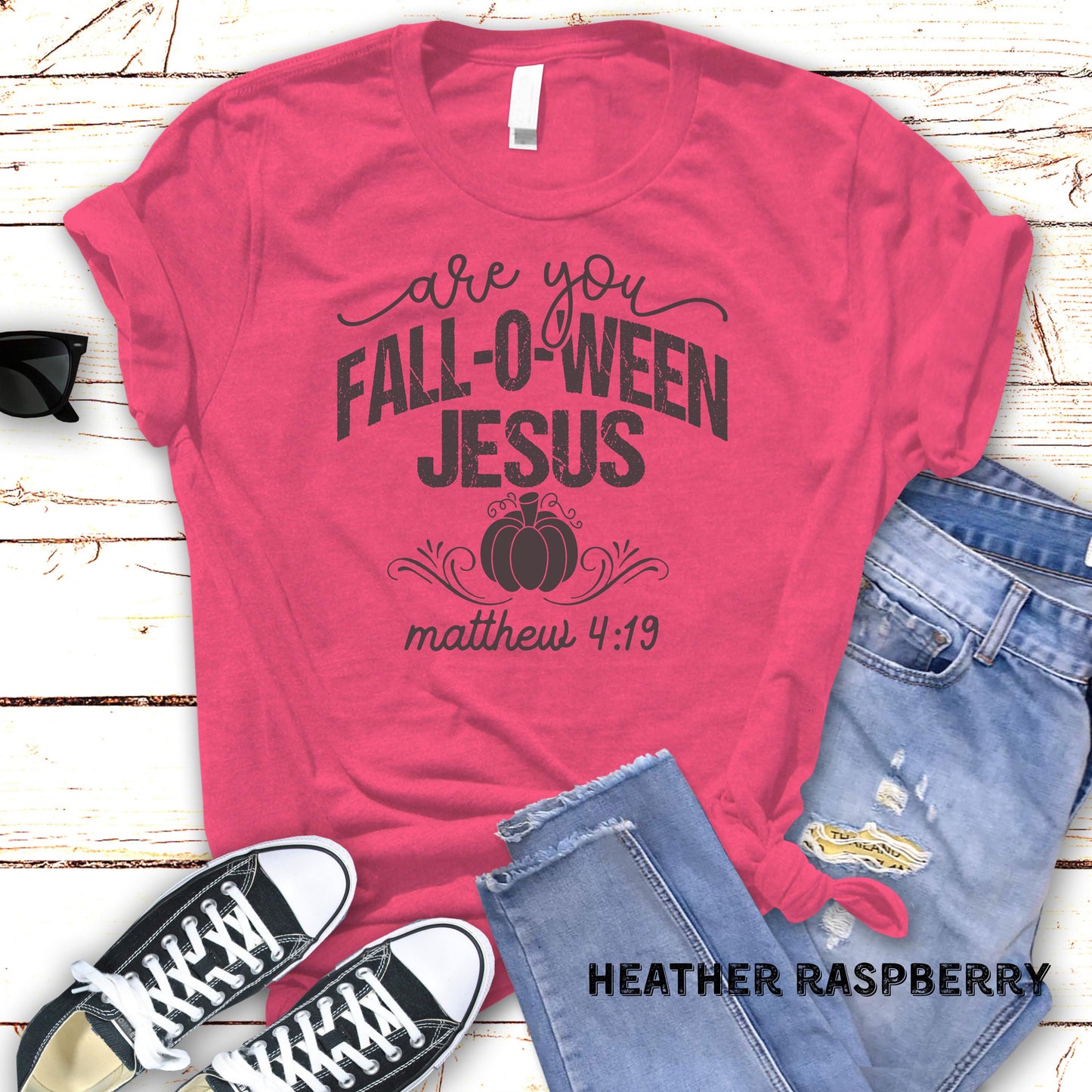 Fall Faith Shirt Womens Christian Shirt Cute Womens Fall Shirt Retro Fall Shirt Bible Shirt Thankful Shirt Matthew Shirt