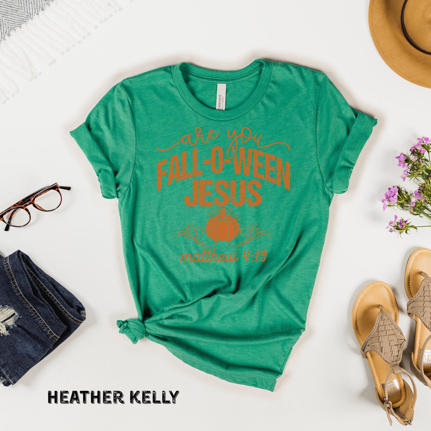 Fall Faith Shirt Womens Christian Shirt Cute Womens Fall Shirt Retro Fall Shirt Bible Shirt Thankful Shirt Matthew Shirt