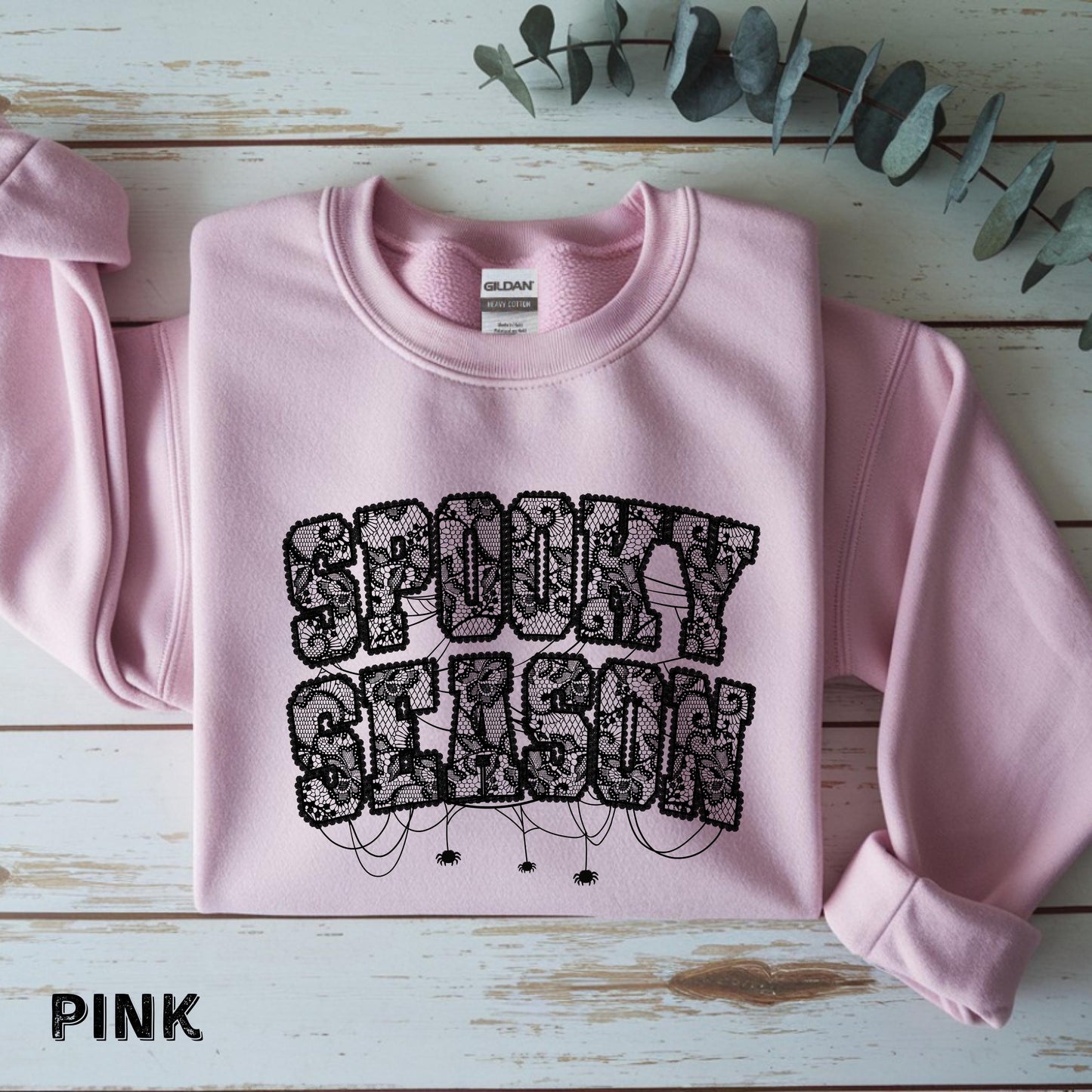 Cute Spooky Season Sweatshirt Halloween Sweatshirt  Womens Halloween Sweatshirt Cute Fall Sweater Womens Crewneck Spooky Season Crewneck