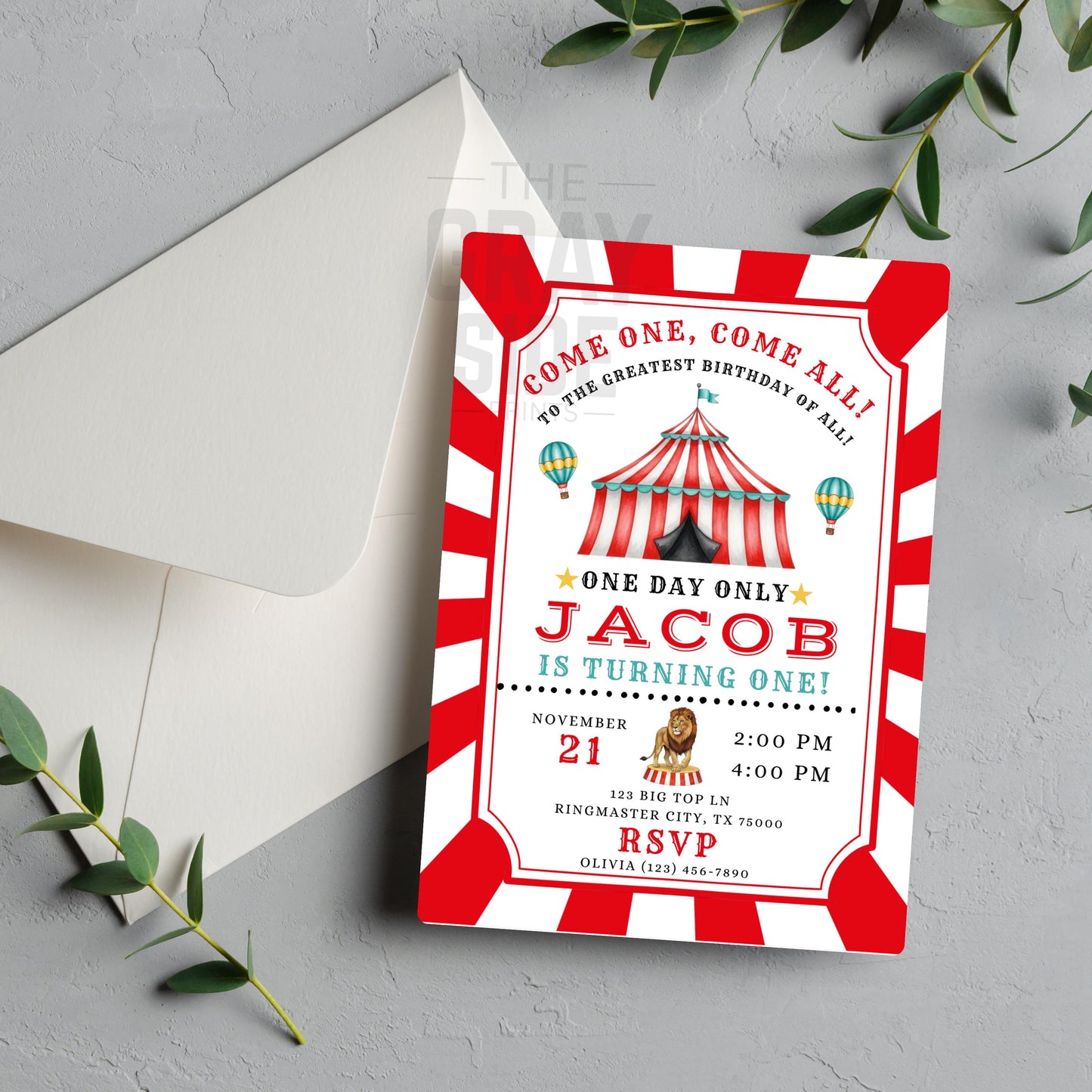 Come One Come All Carnival Birthday Invitation Carnival Invite Circus Birthday Invitation Circus Invite Boys Circus Birthday Invite