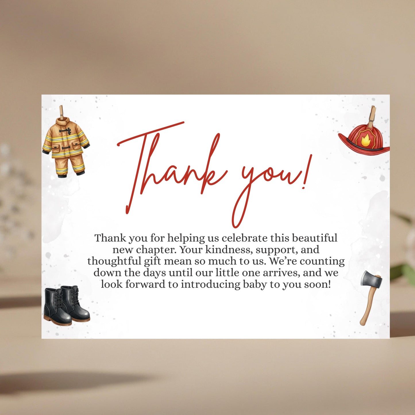 A Little Firefighter Baby Shower Bundle Baby Shower Bundle Invitation Fire Truck Baby Shower Fireman Invite Boy Baby Shower Girl Baby Shower