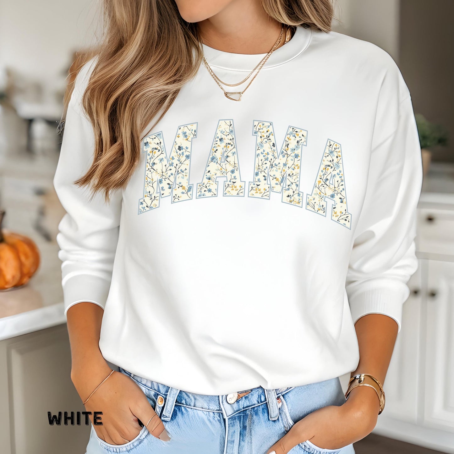 Floral Mama Shirt Comfort Colors Mama Shirt Gift for Mom Cute Mom Shirt Mama Tshirt Retro Mom Tee Mothers Day Gift Cute Mama Sweatshirt