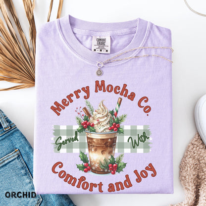 Christmas Coffee Comfort Colors Shirt Christmas T Shirt Coffee Christmas Shirt Coffee Lover Gift Christmas T Shirt Gift for Coffee Lover