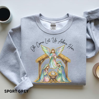 Greatest Gift of all Nativity Shirt Christian Christmas Shirt Religious Christmas Shirt Merry Christmas Tee Bible Verse Shirt