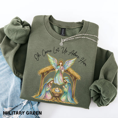 Greatest Gift of all Nativity Shirt Christian Christmas Shirt Religious Christmas Shirt Merry Christmas Tee Bible Verse Shirt