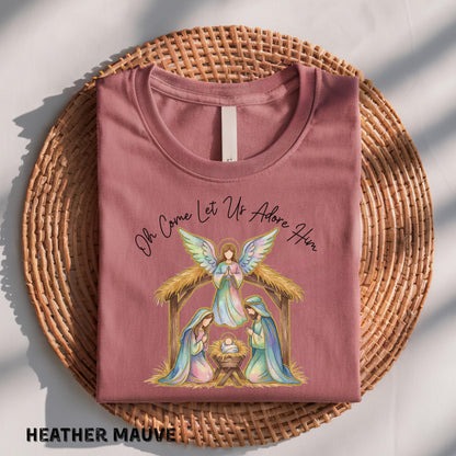 Greatest Gift of all Nativity Shirt Christian Christmas Shirt Religious Christmas Shirt Merry Christmas Tee Bible Verse Shirt