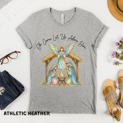 Greatest Gift of all Nativity Shirt Christian Christmas Shirt Religious Christmas Shirt Merry Christmas Tee Bible Verse Shirt