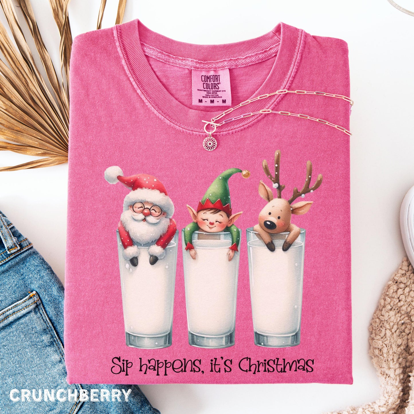 Funny Christmas Shirt Comfort Colors Santa Shirt Adult Humor Tee Christmas Sweatshirt Santa Sweatshirt Elf Shirt Funny Xmas Shirt Womens Tee