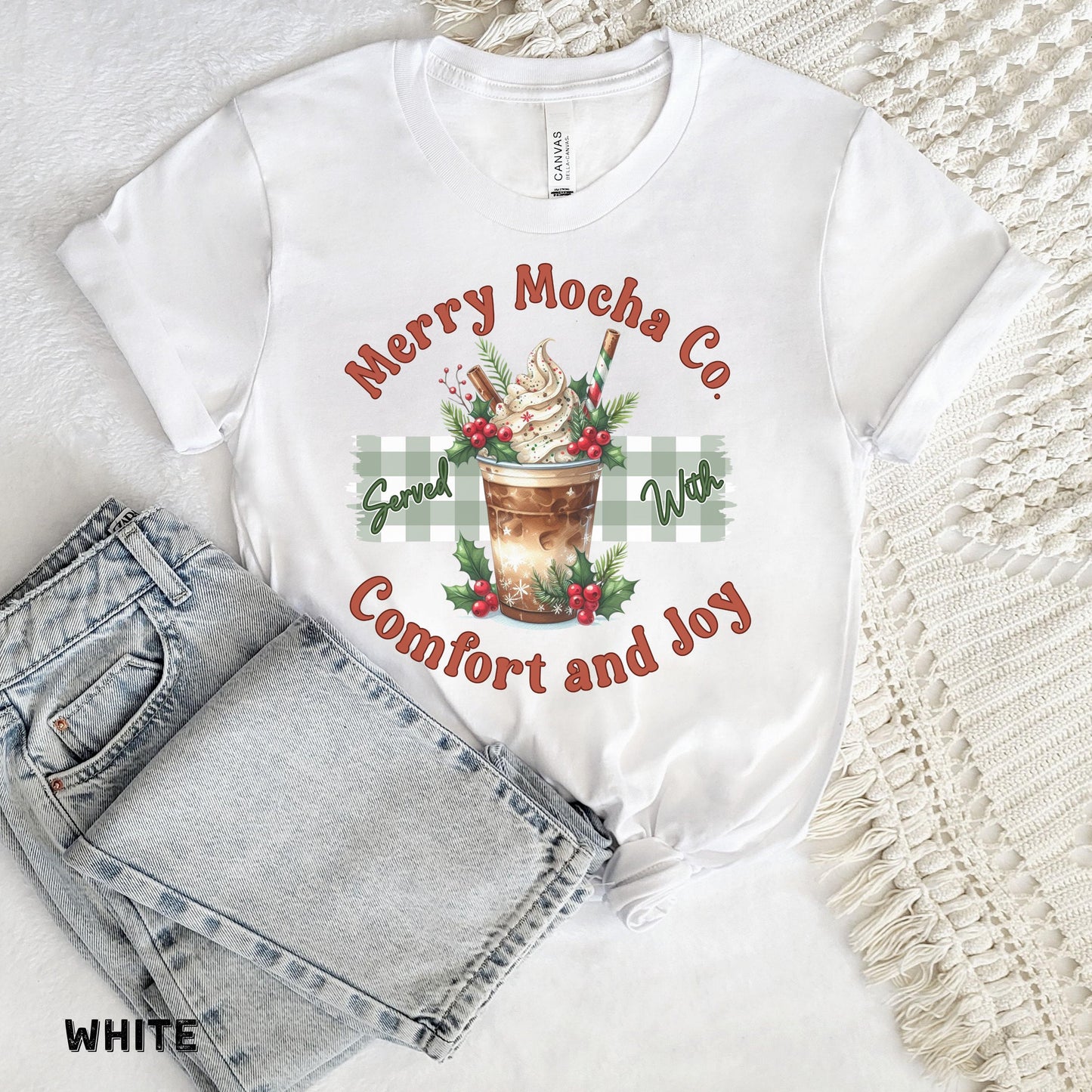Christmas Coffee Comfort Colors Shirt Christmas T Shirt Coffee Christmas Shirt Coffee Lover Gift Christmas T Shirt Gift for Coffee Lover