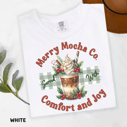 Christmas Coffee Comfort Colors Shirt Christmas T Shirt Coffee Christmas Shirt Coffee Lover Gift Christmas T Shirt Gift for Coffee Lover