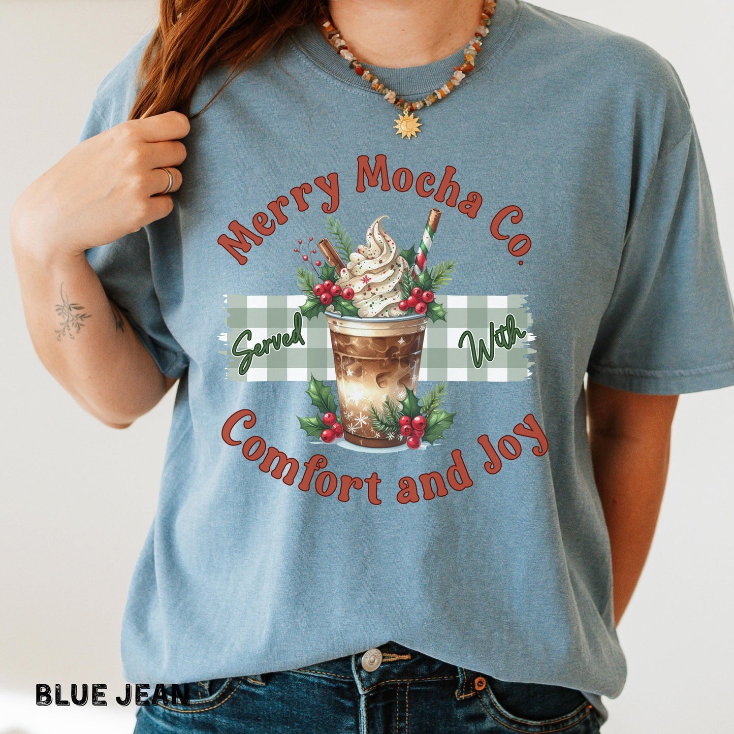 Christmas Coffee Comfort Colors Shirt Christmas T Shirt Coffee Christmas Shirt Coffee Lover Gift Christmas T Shirt Gift for Coffee Lover