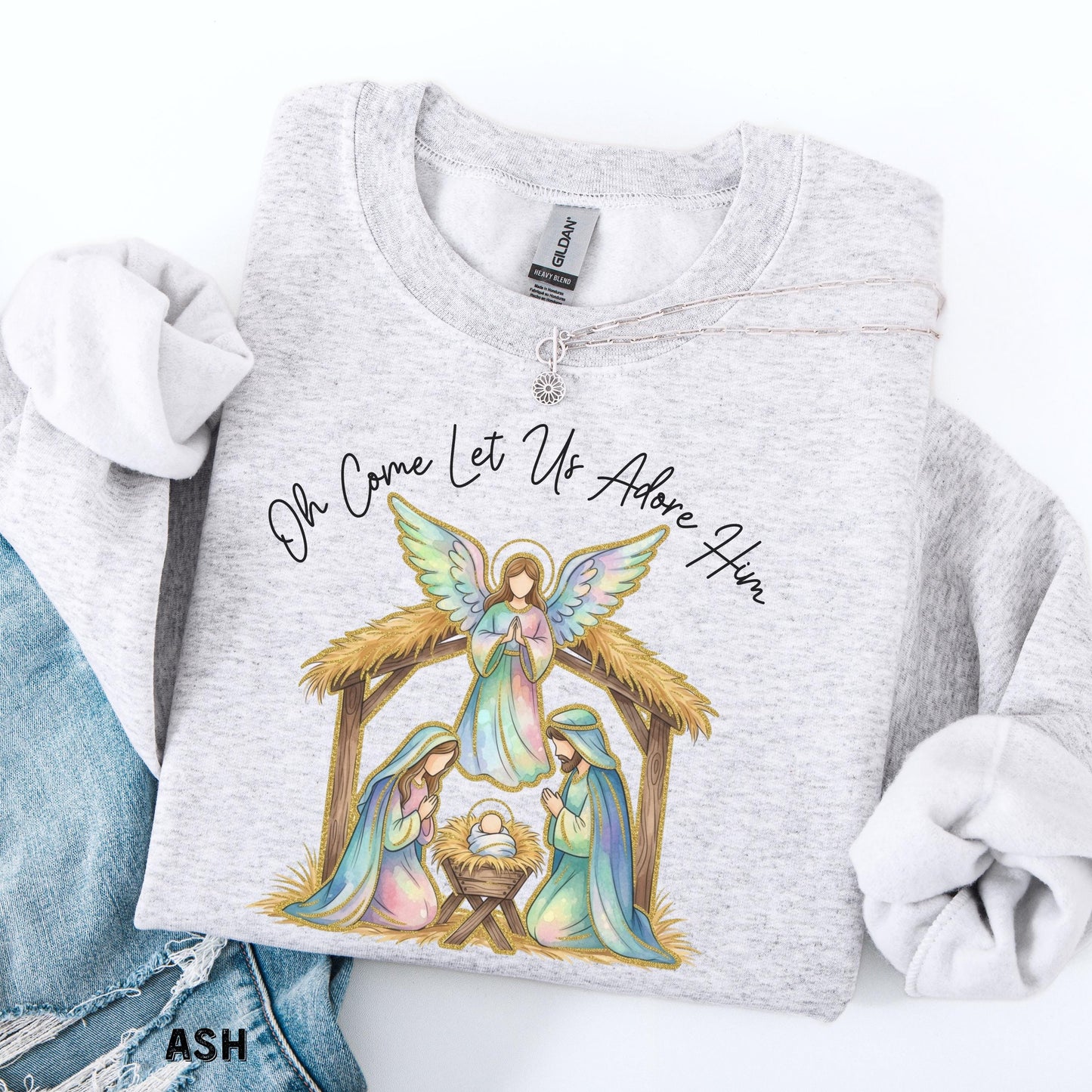 Greatest Gift of all Nativity Shirt Christian Christmas Shirt Religious Christmas Shirt Merry Christmas Tee Bible Verse Shirt