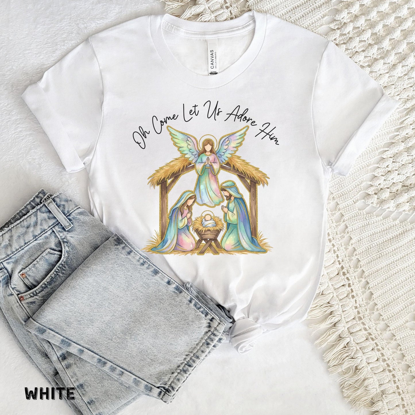 Greatest Gift of all Nativity Shirt Christian Christmas Shirt Religious Christmas Shirt Merry Christmas Tee Bible Verse Shirt