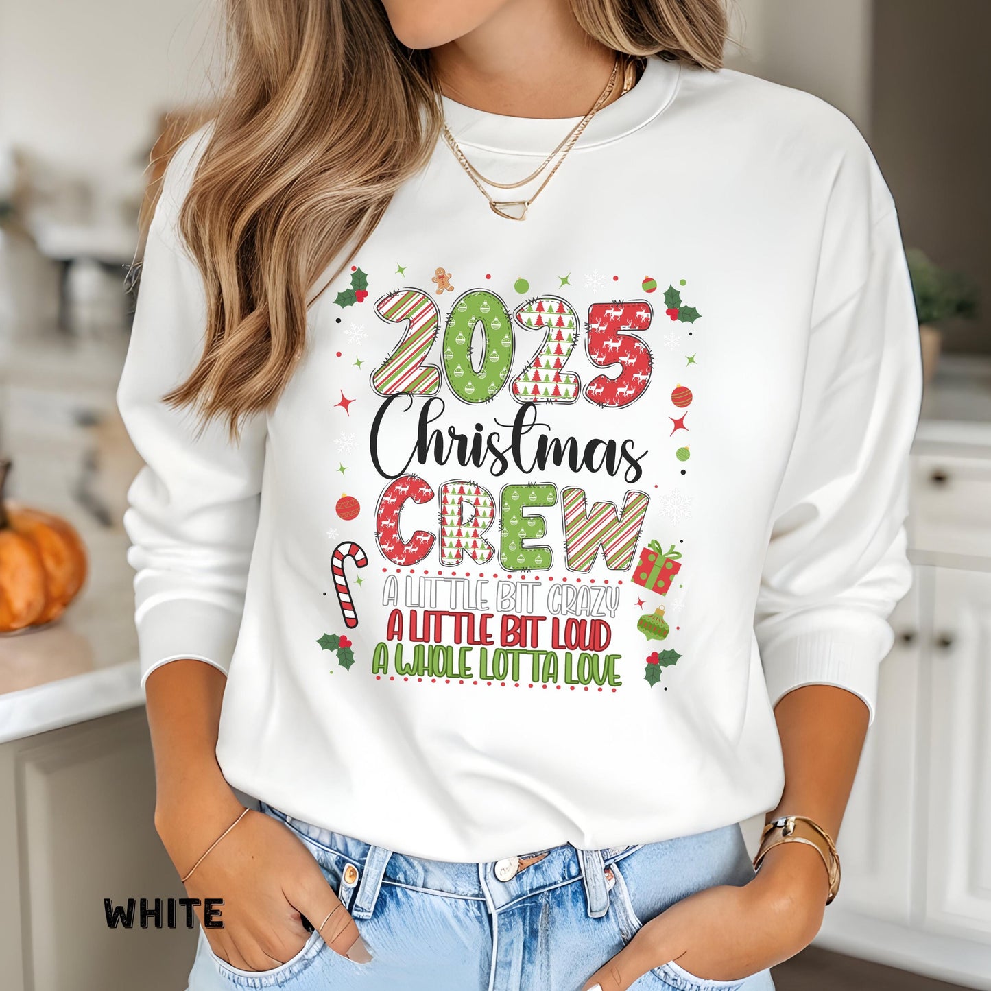 Family Matching Christmas Tshirt, Christmas Crew 2025 Shirt Family Christmas 2025 Shirt, Christmas Crew Matching Shirts Christmas Sweatshirt