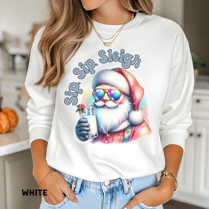 Funny Santa Shirt Christmas Shirt Funny Santa Shirt Cute Christmas Shirt Sleigh Christmas Shirt Funny Santa Sweatshirt Christmas Sweatshirt