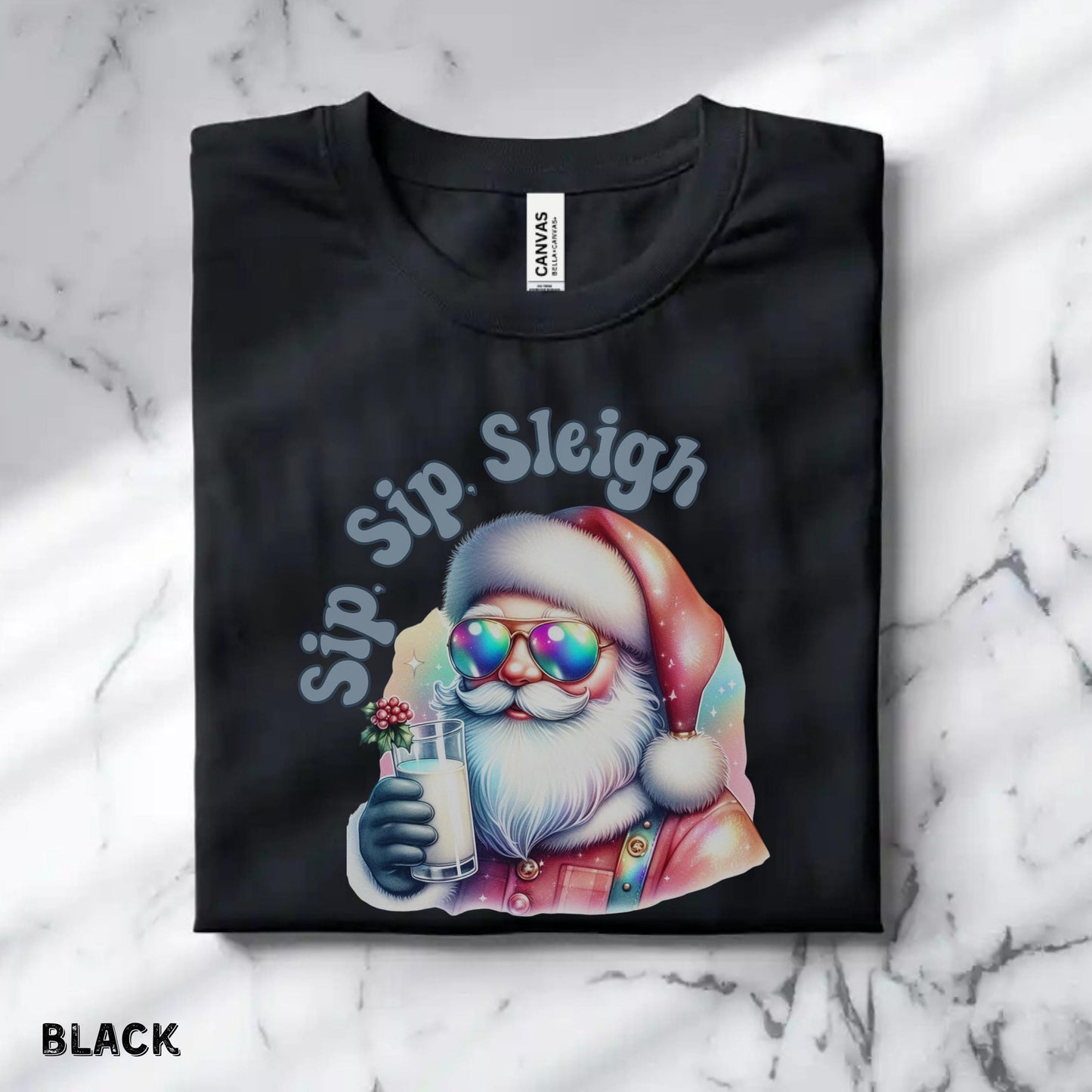 Funny Santa Shirt Christmas Shirt Funny Santa Tee Cute Christmas Shirt Sleigh Christmas Shirt Funny Santa Sweatshirt Christmas Sweatshirt