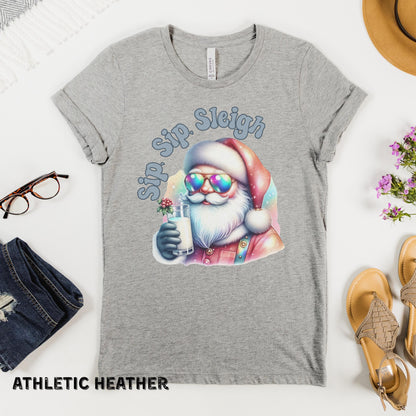 Funny Santa Shirt Christmas Shirt Funny Santa Tee Cute Christmas Shirt Sleigh Christmas Shirt Funny Santa Sweatshirt Christmas Sweatshirt