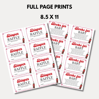 Ready to Pop Baby Shower Bundle Invitation Soda Pop Baby Shower Invite She's Ready to Pop Baby Shower Invite Retro Baby Shower Invite