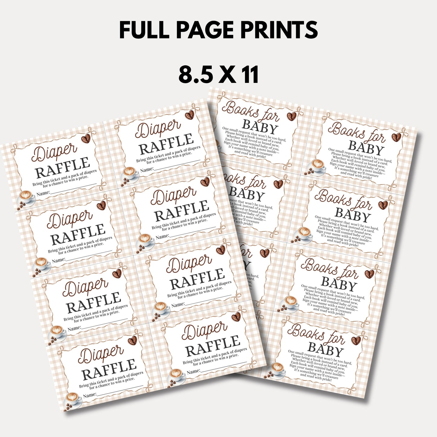 A Baby is Brewing Baby Shower Invitation Coffee Baby Shower Invite Espresso Latte Theme Invite Gender Neutral Baby Shower Printable Invite