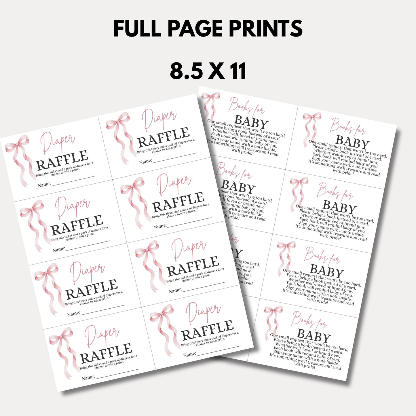 Sweet Little Girl Baby Shower Invitation Girl Baby Shower Invite Pink Gingham Baby Shower Invitation Baby On The Way Baby Shower Invite